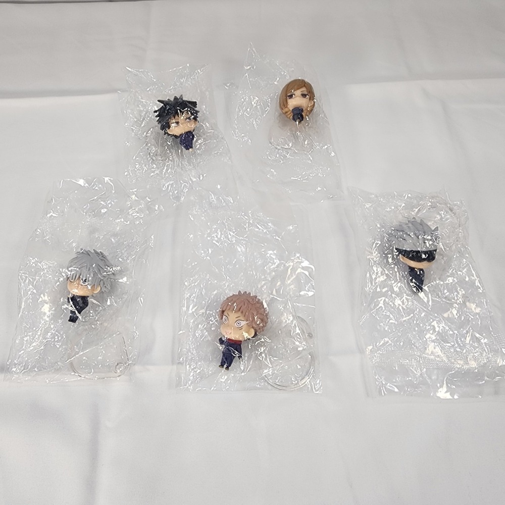 Jujutsu Kaisen Capsule Figure Collection Gashapon Complete Set Of 5 BANDAI. New